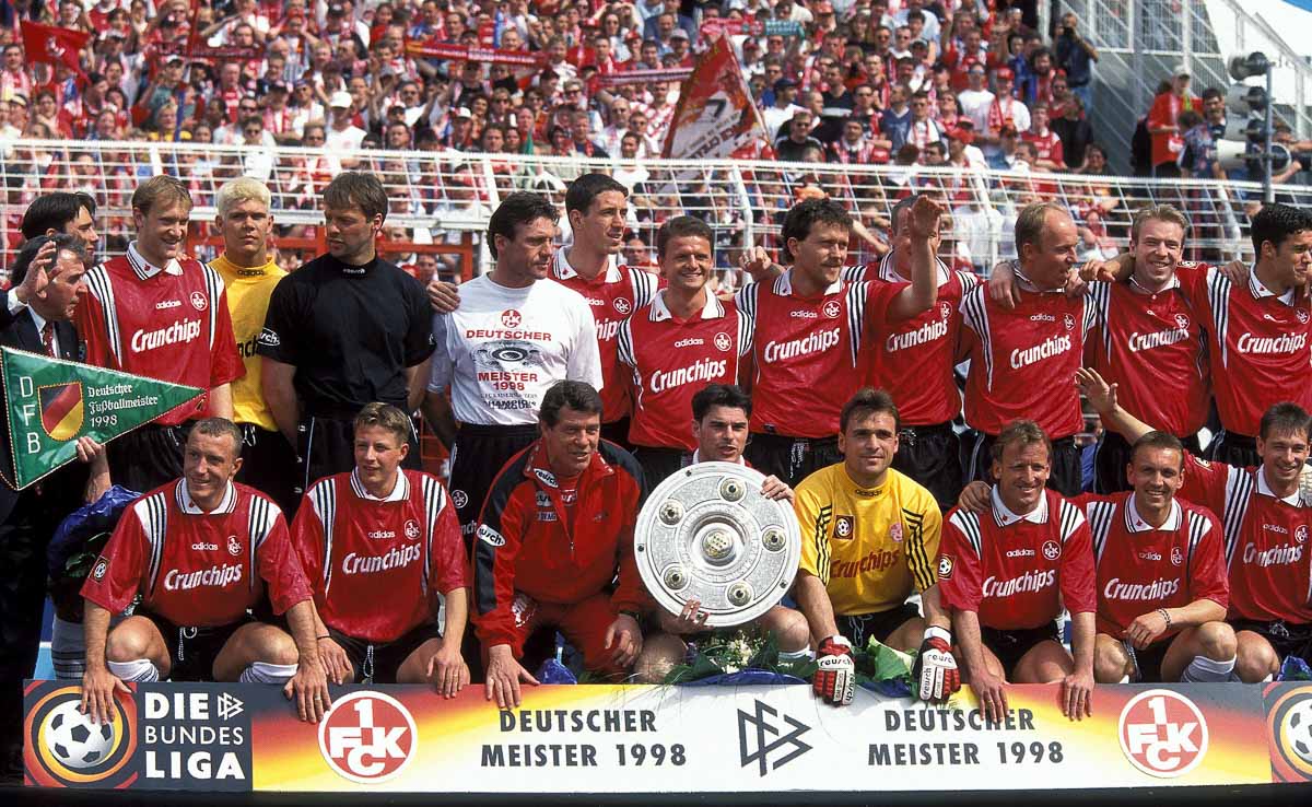 Foto Deutscher Meister 1. FC Kaiserslautern