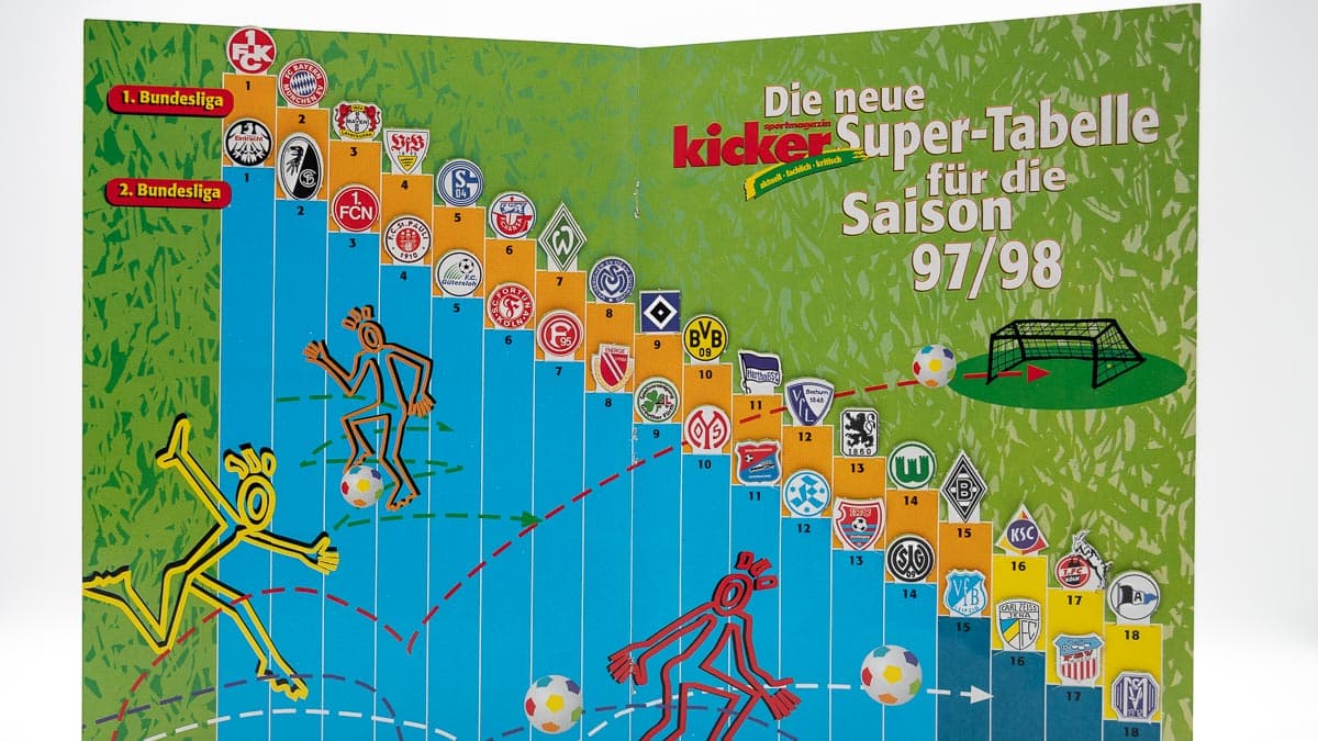 Foto Kicker Stecktabelle
