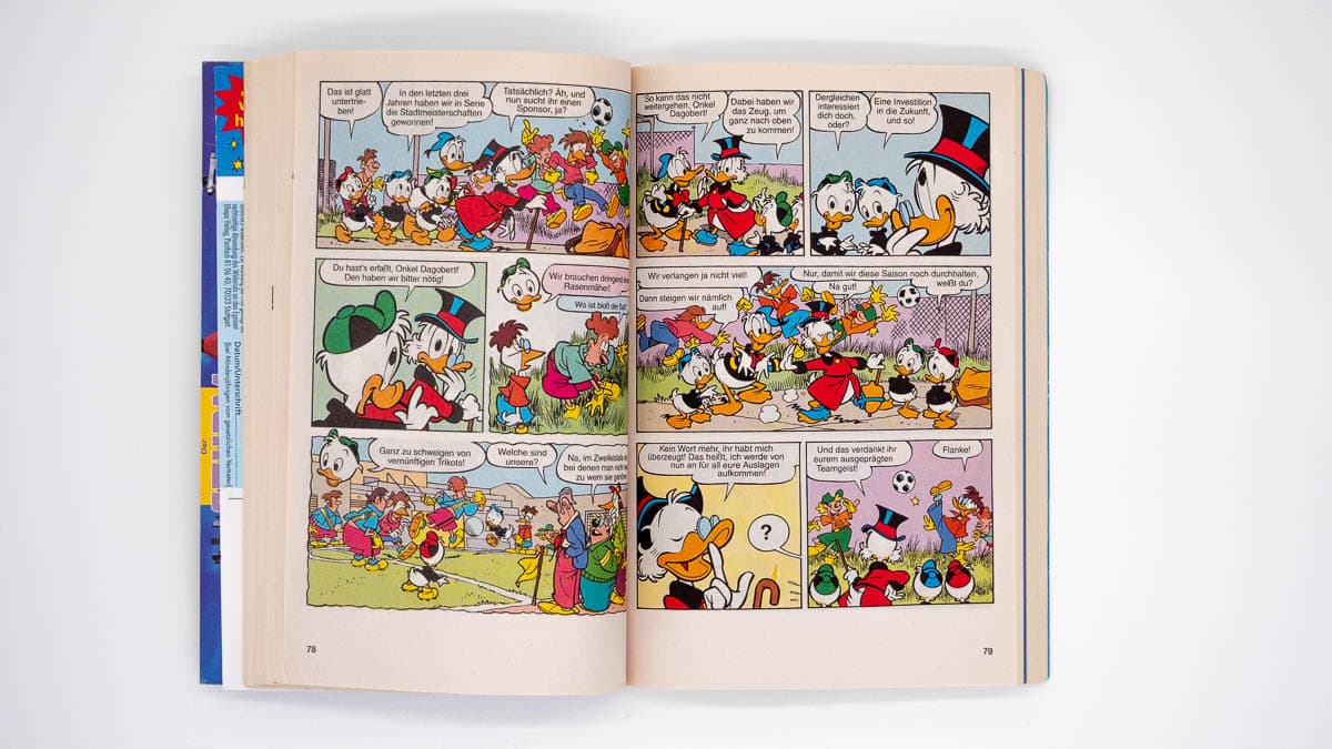 Foto Lustige Taschenbücher 2