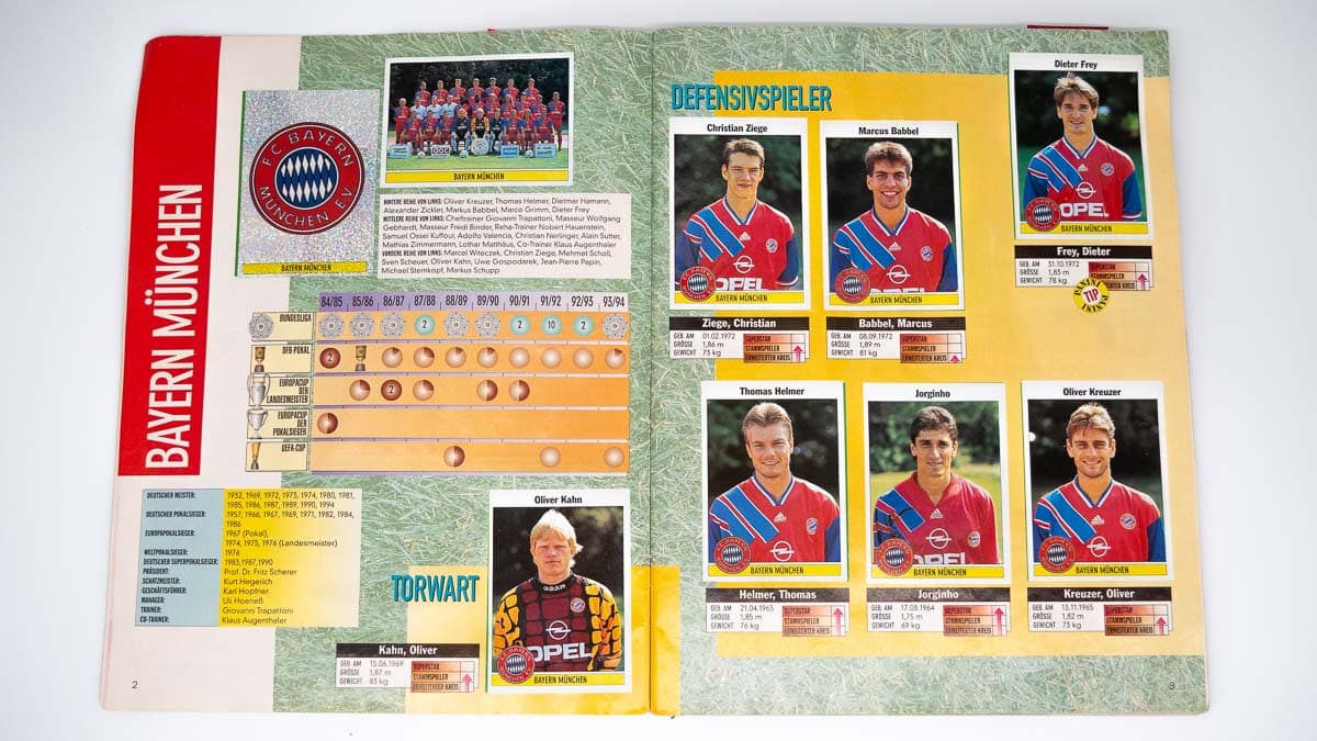 Foto Panini Stickeralbum 4