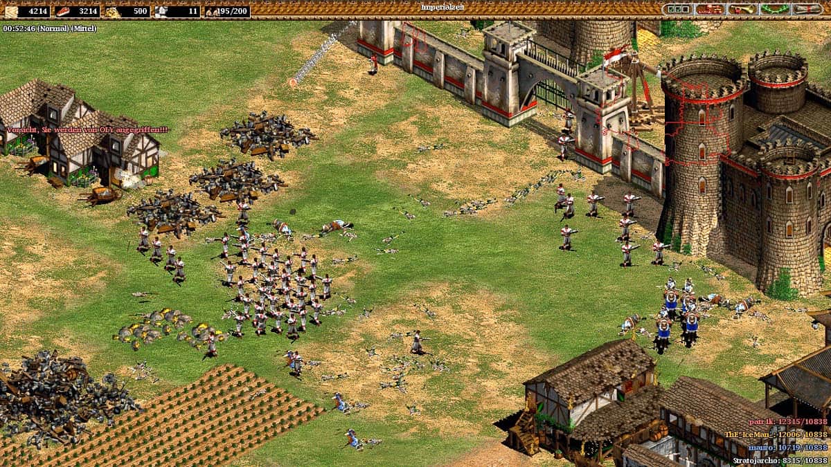 Screenshot Age of Empires II 1