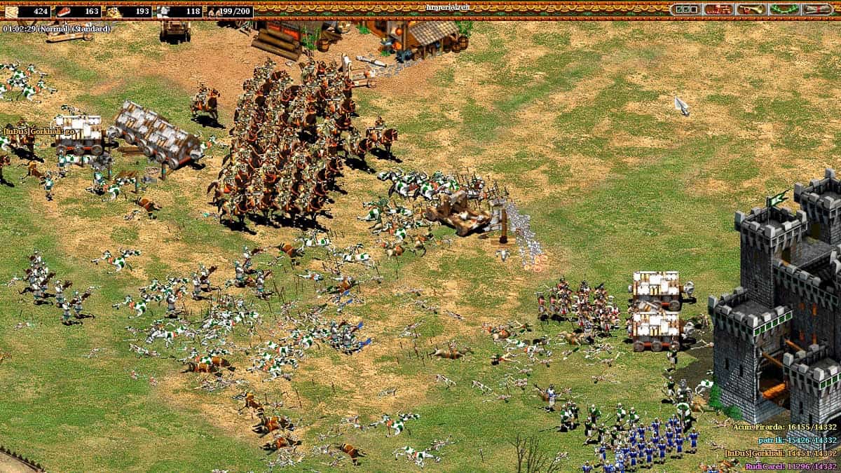 Screenshot Age of Empires II 2