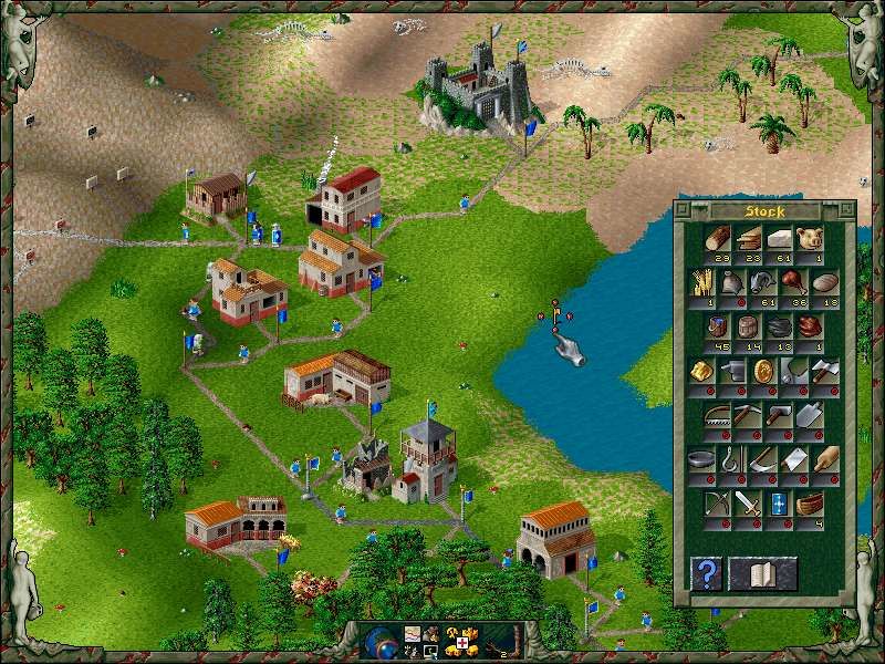 Screenshot Die Siedler II