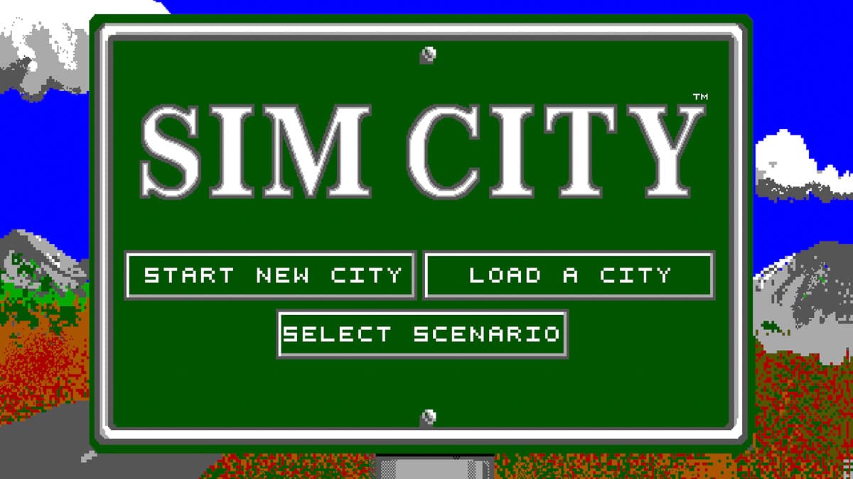 Screenshot SimCity 1