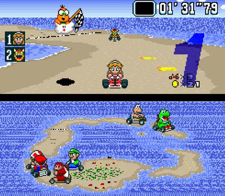 Screenshot Super Mario Kart 05