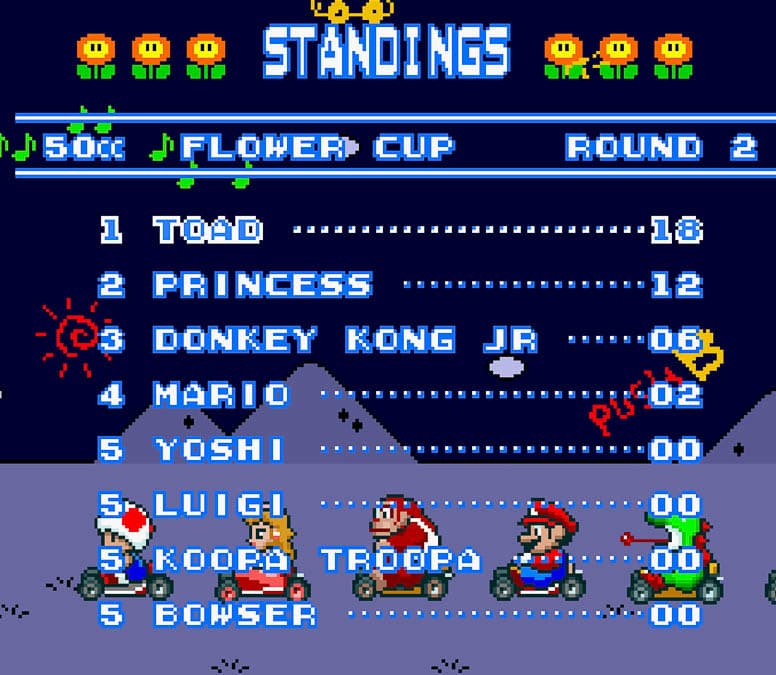 Screenshot Super Mario Kart 06
