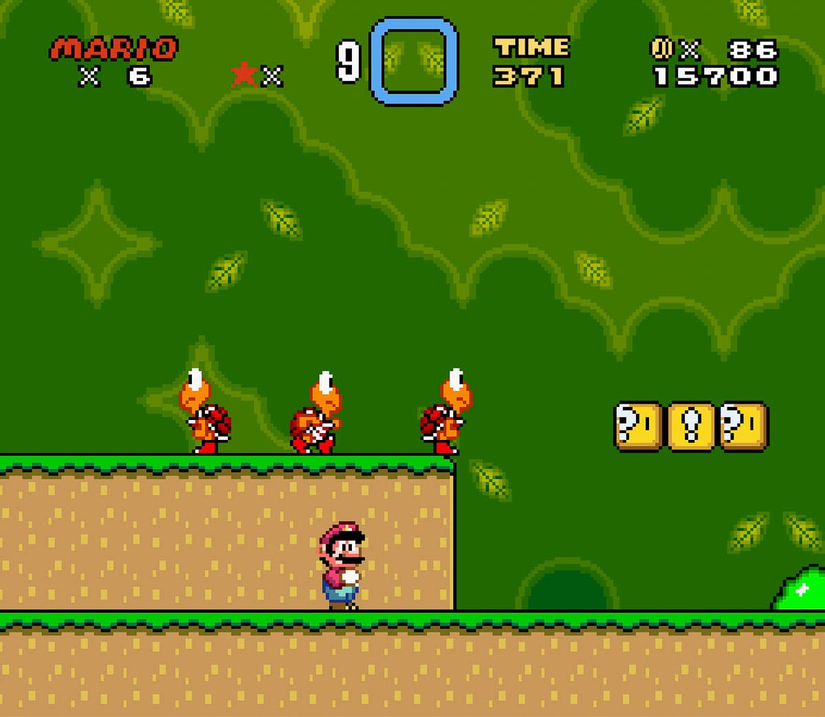 Screenshot Super Mario World 1